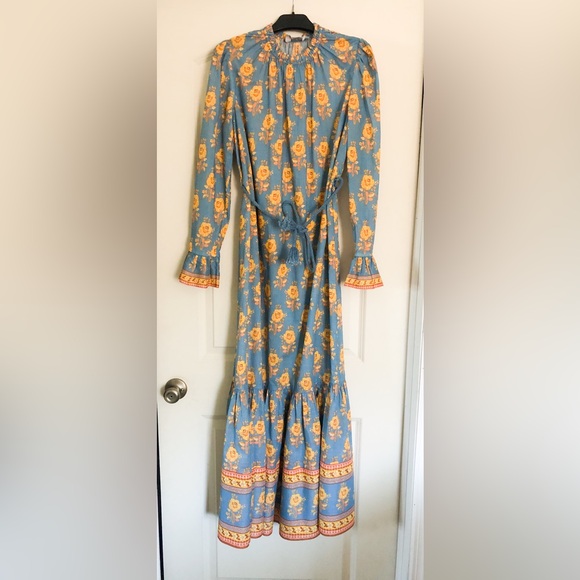 ZIMMERMANN Junie Ruffled Cotton Maxi Dress - Picture 15 of 16